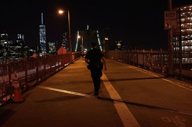 Police Presence Increased On Brooklyn Bridge After Recent Security Breaches