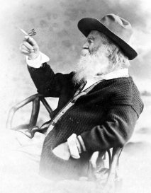Whitman_with_butterfly