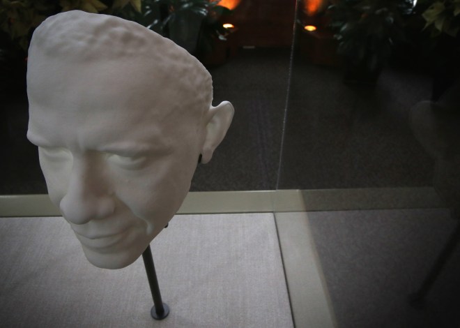 3-D Portrait Of President Obama On Display At The Smithsonian