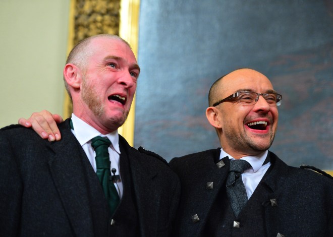 Scotland's First Same-Sex Marriage Ceremonies