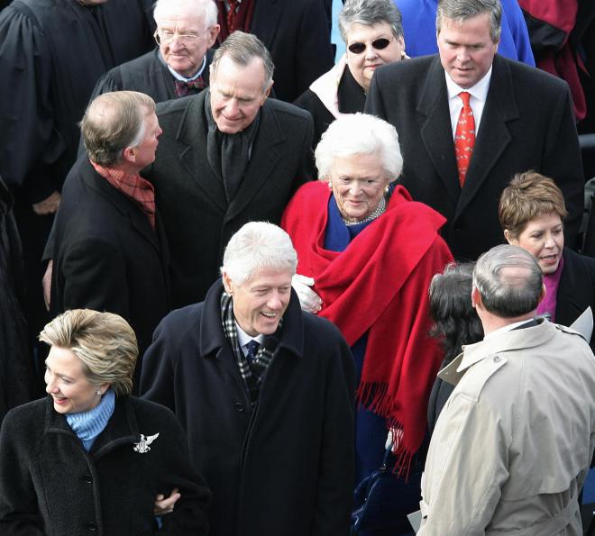 Former US President George H.W. Bush(2nd