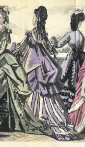 Godey's Lady's Book May 1872 Fashion Plate