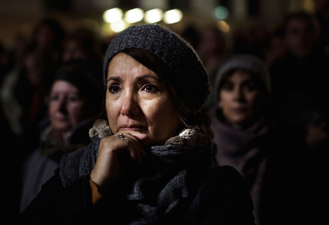Muslims Hold Berlin Vigil Following Paris Attacks